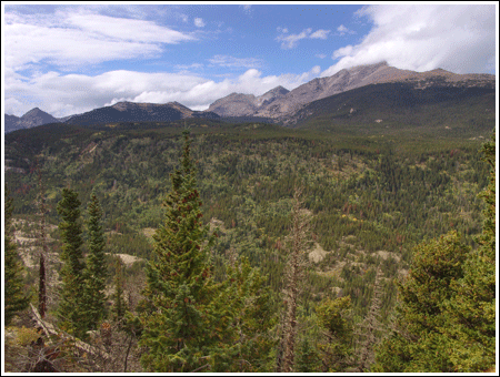 Longs Peak and Mount Meeker